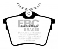 Klocki hamulcowe (tył) Ultimax DP1551