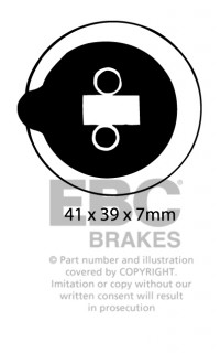 Klocki hamulcowe (przód) Ultimax DP248