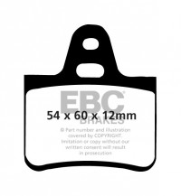 Klocki hamulcowe (tył) Ultimax DP191