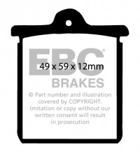 Klocki hamulcowe (tył) Ultimax DP244