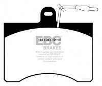 Klocki hamulcowe (przód) Ultimax DP395