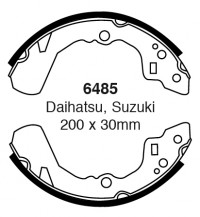 Szczęki hamulcowe (tyl)  6485