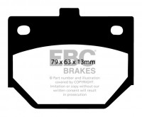 Klocki hamulcowe (przód) Ultimax DP329