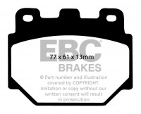 Klocki hamulcowe (przód) Ultimax DP195