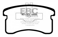 Klocki hamulcowe (przód) Ultimax DP1016