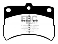 Klocki hamulcowe (przód) Ultimax DP1335