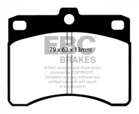 Klocki hamulcowe (przód) Ultimax DP685