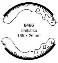 Szczęki hamulcowe (tyl)  6466