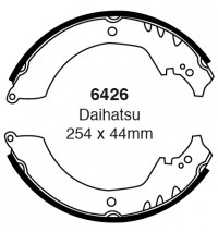 Szczęki hamulcowe (tyl)  6426