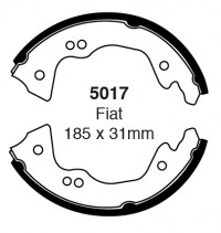 Szczęki hamulcowe (tyl)  5017