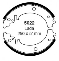 Szczęki hamulcowe (tyl)  5022