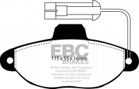 Klocki hamulcowe (przód) GreenStuff DP2945