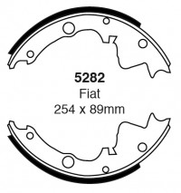 Szczęki hamulcowe (tyl)  5282