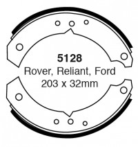 Szczęki hamulcowe (przód)  5128