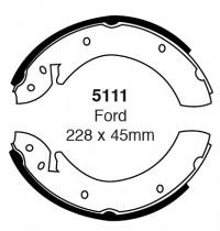 Szczęki hamulcowe (tyl)  5111