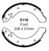 Szczęki hamulcowe (tyl)  5116