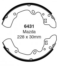 Szczęki hamulcowe (tyl)  6431