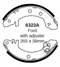 Szczęki hamulcowe (tyl)  6323A