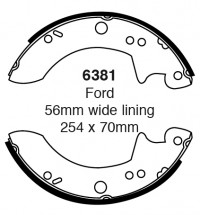 Szczęki hamulcowe (tyl)  6381