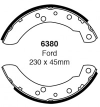 Szczęki hamulcowe (tyl)  6380