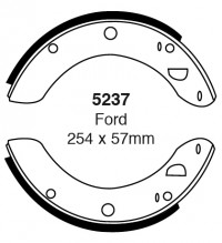 Szczęki hamulcowe (przód)  5237