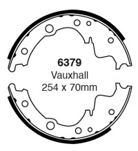 Szczęki hamulcowe (tyl)  6379