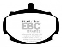 Klocki hamulcowe (przód) Ultimax DP107