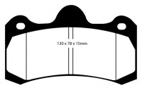 Klocki hamulcowe (tył) YellowStuff DP4045R