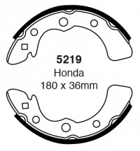 Szczęki hamulcowe (tyl)  5219