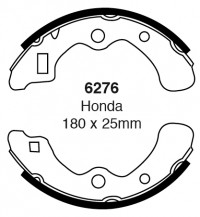 Szczęki hamulcowe (tyl)  6276