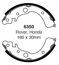 Szczęki hamulcowe (tyl)  6350