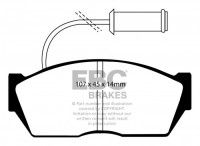 Klocki hamulcowe (przód) Ultimax DP606