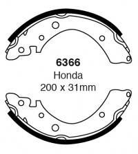 Szczęki hamulcowe (tyl)  6366