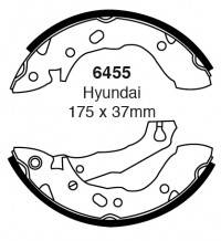 Szczęki hamulcowe (tyl)  6455