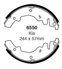 Szczęki hamulcowe (tyl)  6550