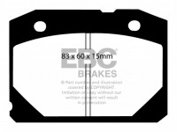 Klocki hamulcowe (przód) Ultimax DP172