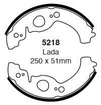 Szczęki hamulcowe (tyl)  5218