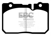 Klocki hamulcowe (przód) GreenStuff DP21154