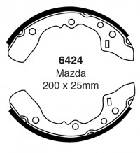 Szczęki hamulcowe (tyl)  6424