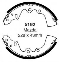 Szczęki hamulcowe (tyl)  5192