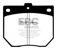 Klocki hamulcowe (przód) Ultimax DP287