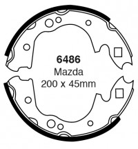 Szczęki hamulcowe (tyl)  6486