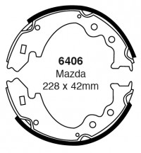 Szczęki hamulcowe (tyl)  6406