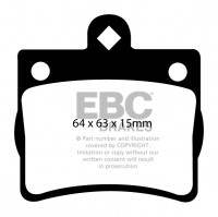 Klocki hamulcowe (tył) Ultimax DP1135