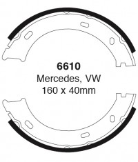 Szczęki hamulcowe (tyl)  6610
