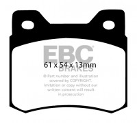 Klocki hamulcowe (tył) GreenStuff DP2464