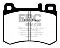 Klocki hamulcowe (przód) Ultimax DP681