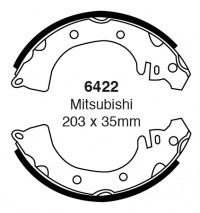 Szczęki hamulcowe (tyl)  6422