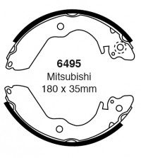 Szczęki hamulcowe (tyl)  6495