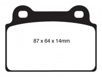 Klocki hamulcowe (tył) YellowStuff DP41985R